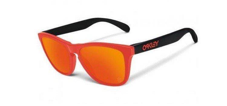 Oakley Sunglasses Frogskins Heritage Red/Fire Iridium OO9013-34