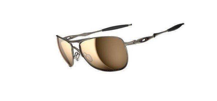 Oakley Sunglasses  CROSSHAIR TITANIUM Titanium/Tungsten Iridium Polarized OO6014-01