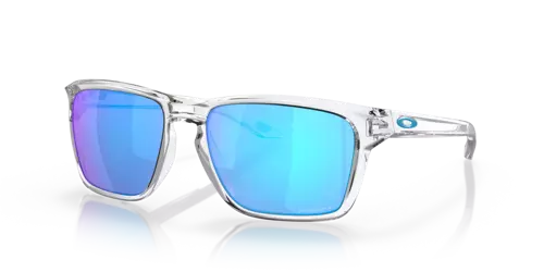 Oakley Sunglasses Sylas Polished Clear, Prizm Sapphire OO9448-04