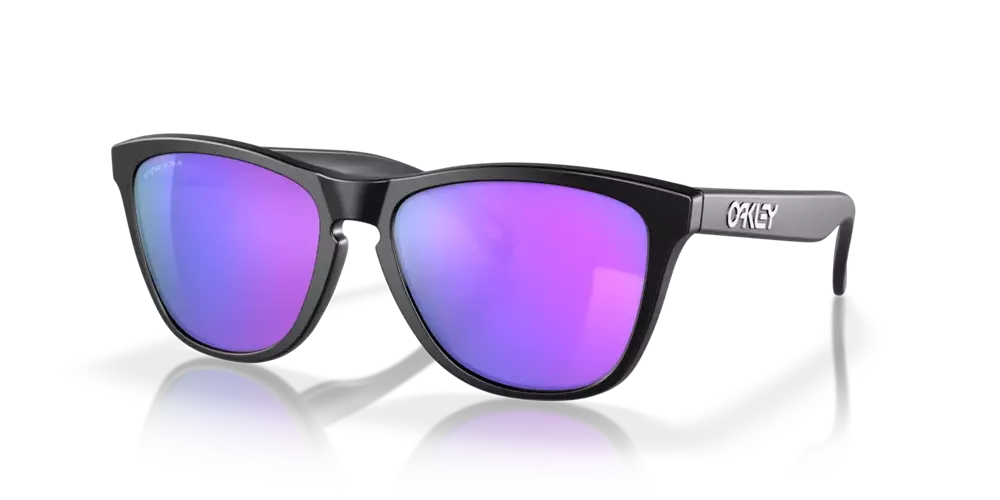 Oakley Okulary przeciwsłoneczne FROGSKINS Matte Black/Prizm Violet OO9013-H6