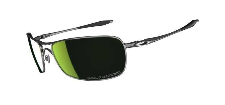 Oakley Sunglasses CROSSHAIR 2.0 Lead/Emerald Iridium Polarised OO4044-09