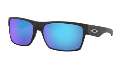 OAKLEY Sunglasses TWOFACE Matte Black / Sapphire Iridium Polarized OO9189-35