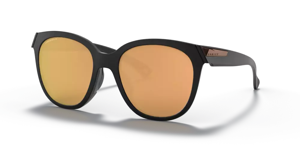 Oakley Okulary przeciwsłoneczne LOW KEY Matte Black/Prizm Rose Gold Polarized OO9433-05