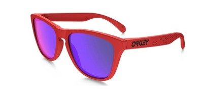 Oakley Sunglasses FROGSKINS B1B COLLECTION Matte Red/Fire Iridium OO9013-48
