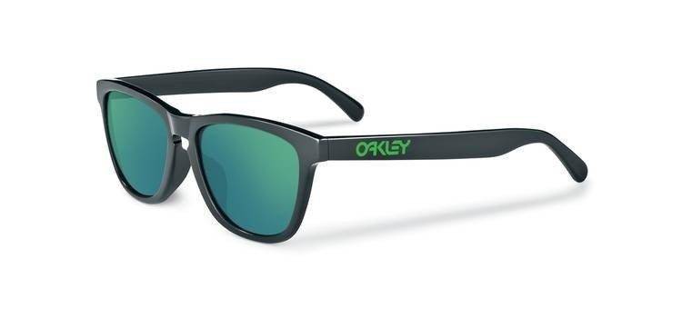 Oakley Sunglasses Frogskins Toxic Blast/Dark Grey/Jade Iridium OO9013-32