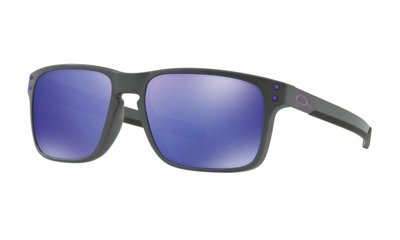 Oakley Sunglasses  HOLBROOK MIX Steel/Violet Iridium OO9384-02