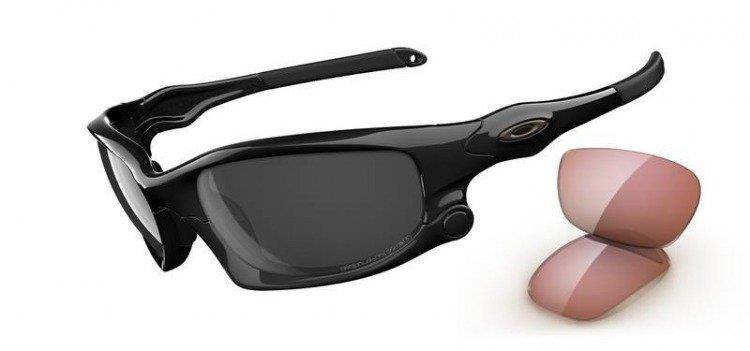 Oakley Sunglasses  SPLIT JACKET Polished Black/Black Iridium Polarized, G40 OO9099-04