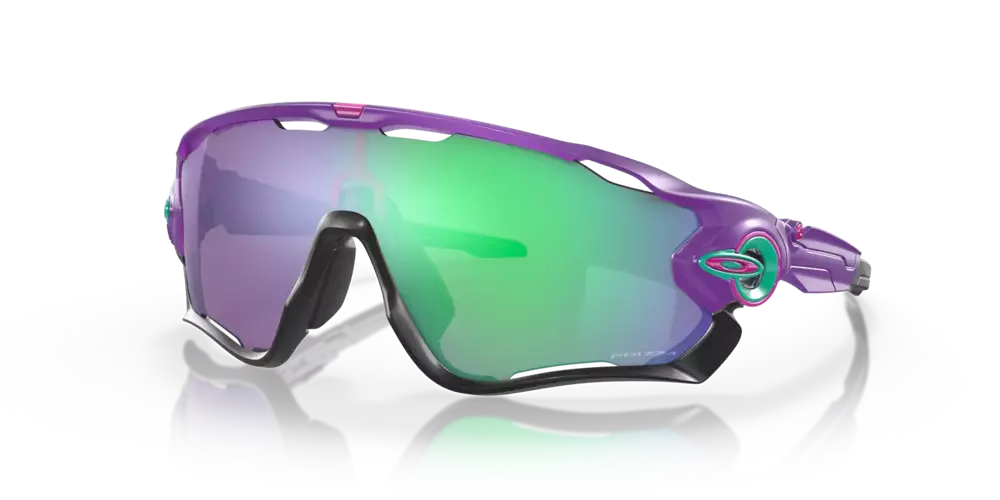 Oakley Okulary przeciwsłoneczne JAWBREAKER Matte Electric Purple/Prizm Jade OO9290-66