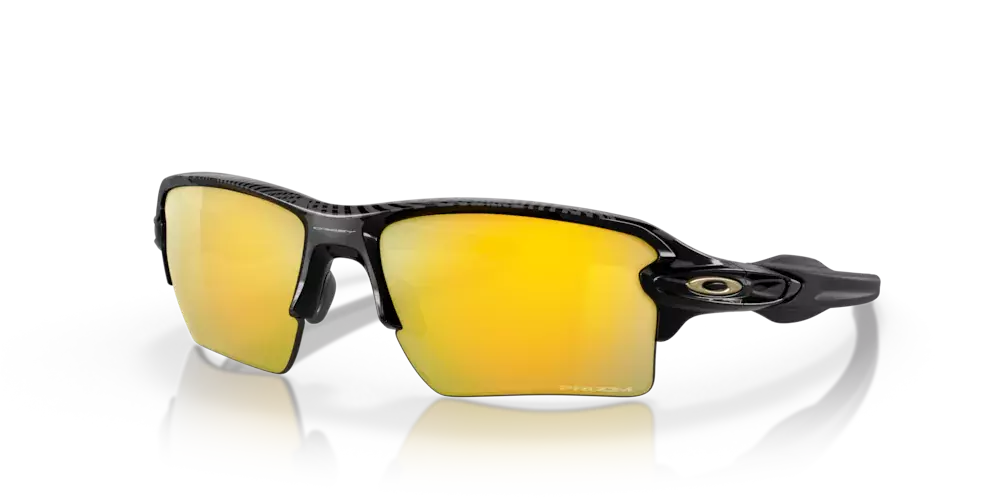 Oakley Sunglasses FLAK 2.0 XL Polished Black/Prizm 24k Polarized OO9188-95