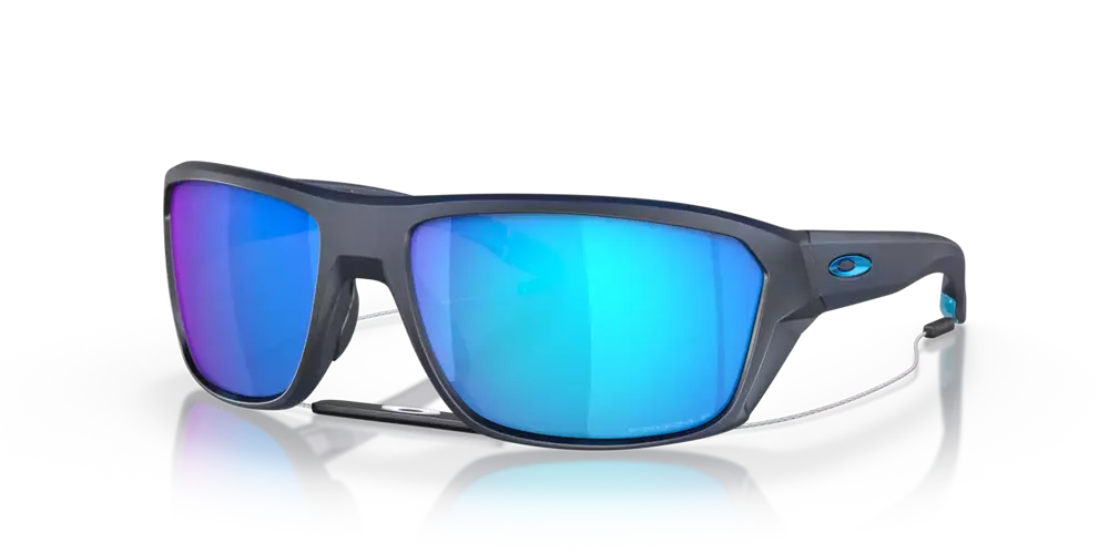 Oakley Okulary przeciwsłoneczne SPLIT SHOT Matte Translucent Blue/Prizm Sapphire Polarized OO9416-04