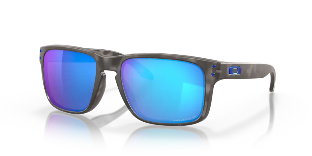 Oakley Okulary przeciwsłoneczne HOLBROOK Matte Black Tortoise / Prizm Sapphire Polarized OO9102-G7