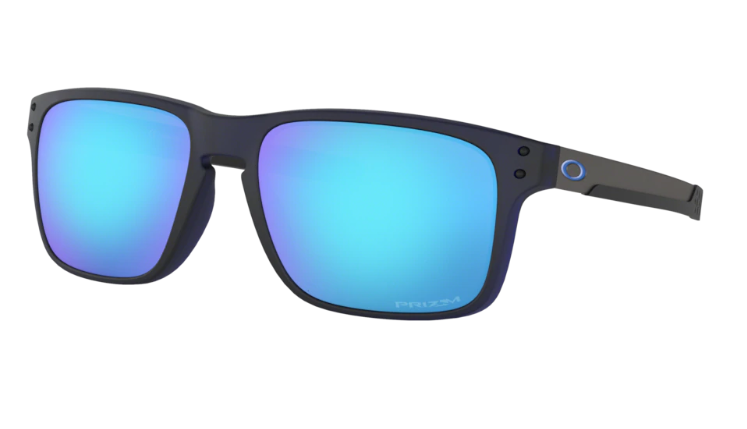 Oakley  Okulary przeciwsłoneczne HOLBROOK MIX Matte Translucent Blue/Prizm Sapphire OO9384-03