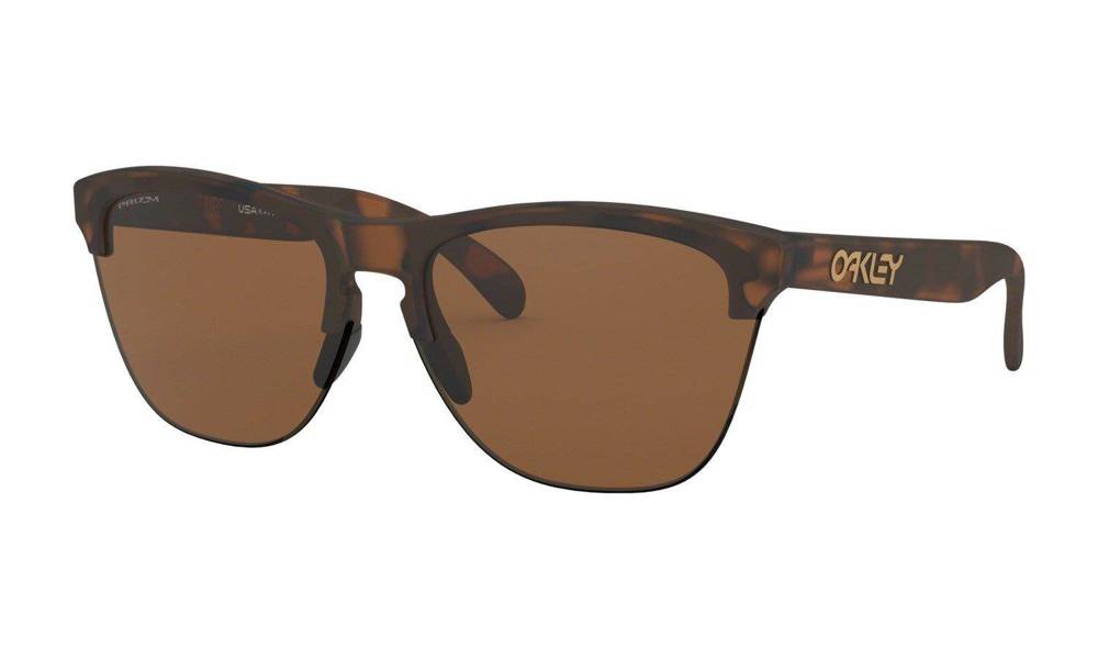 Oakley Sunglasses FROGSKINS LITE Matte Brown Tortoise/Prizm Tungsten OO9374-11