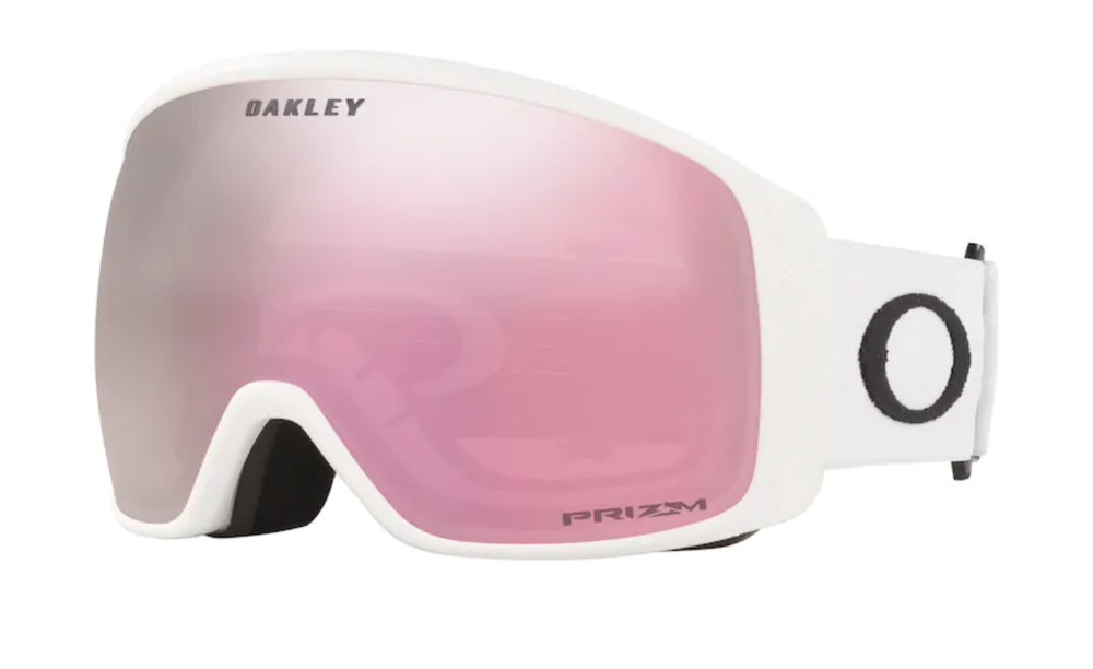 OAKLEY Gogle Snow FLIGHT TRACKER XL Matte White/Prizm Snow Hight Intensity Pink OO7104-10