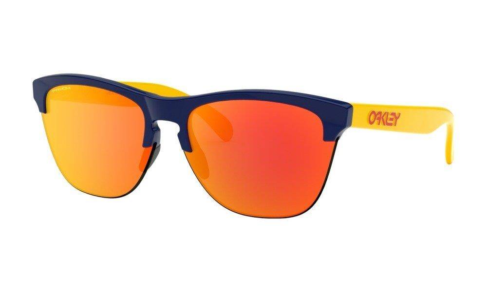 Oakley Sunglasses  FROGSKINS Lite Snapback Navy/ Prizm Ruby OO9374-21