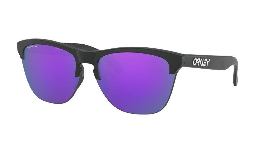 Oakley Sunglasses FROGSKINS Matte Black/Prizm Violet OO9374-31