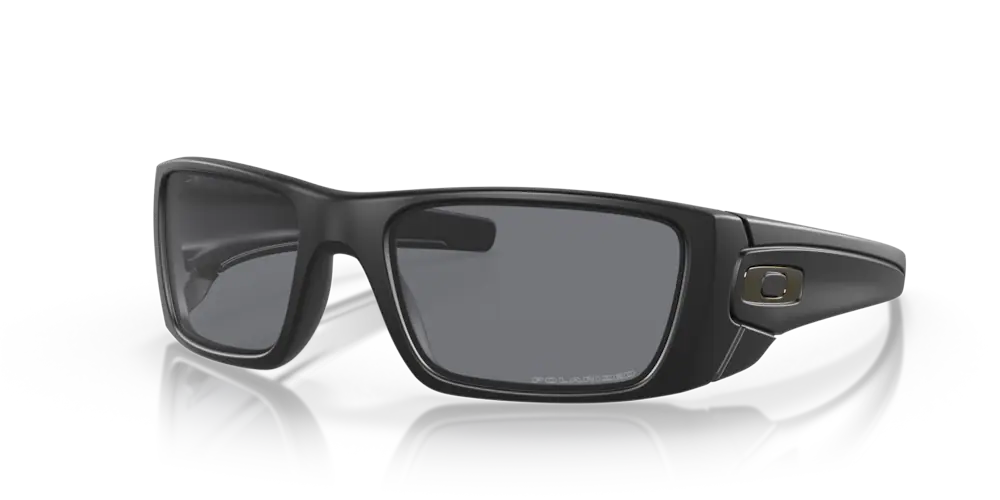 Oakley Sunglasses  FUEL CELL Matte Black/Grey Polarized OO9096-05