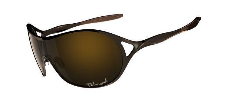 Oakley Sunglasses DECEPTION Polished Chocolate/Bronze Polarized OO4039-04