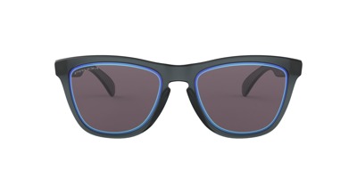 Oakley Sunglasses FROGSKINS Matte Crystal Black/Prizm Grey Sapphire Alt Iridiu OO9013-E3