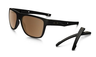 Oakley Okulary przeciwsłoneczne CROSSRANGE XL Matte Black / Prizm Tungsten Polarized OO9360-06
