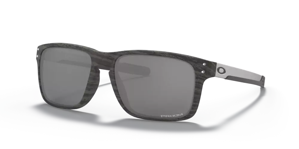 Oakley  Okulary przeciwsłoneczne HOLBROOK MIX Woodgrain / Prizm Black OO9384-04