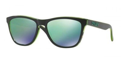 Oakley Sunglasses FROGSKINS Eclipse Green / Jade Iridium OO9013-A8