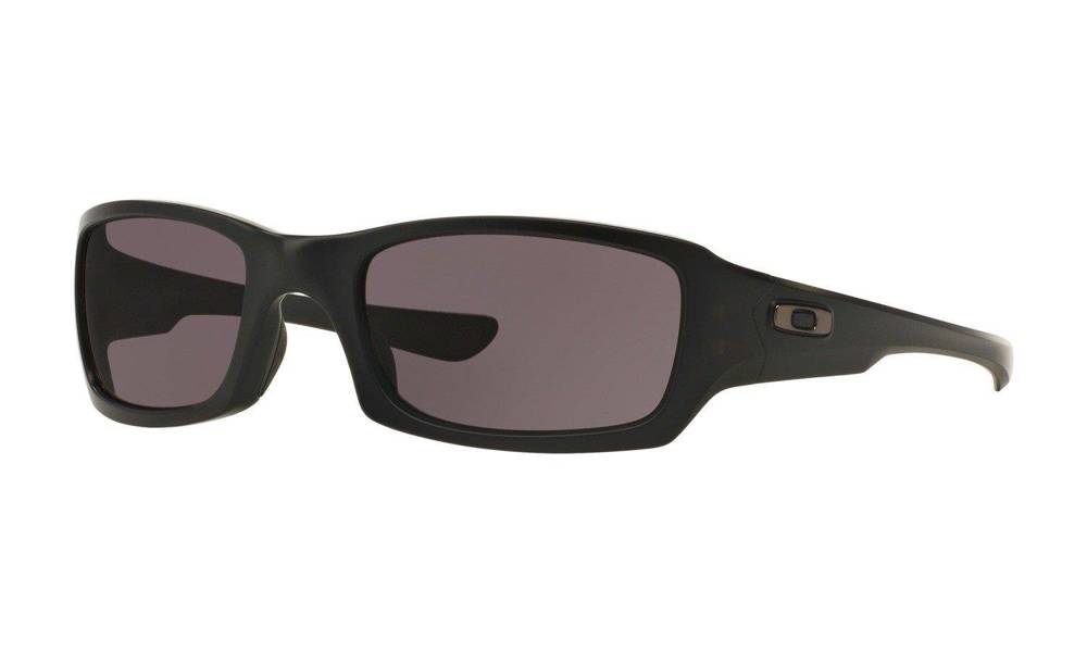 Oakley Sunglasses  - SI Fives Squared Matte Black - Warm Grey - OO9238-10