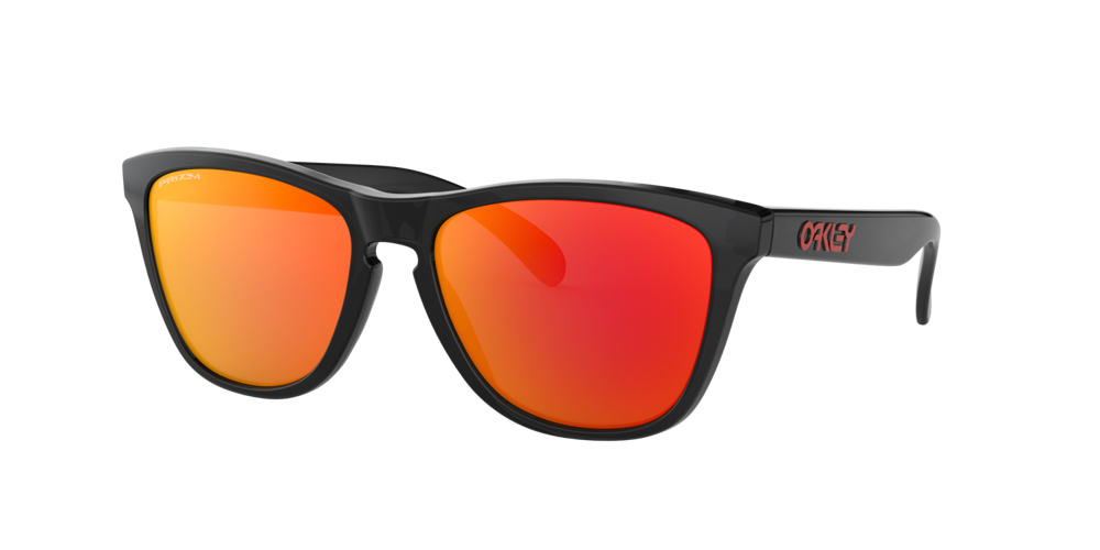 Oakley Sunglasses FROGSKINS Black Ink/Prizm Ruby OO9013-C9