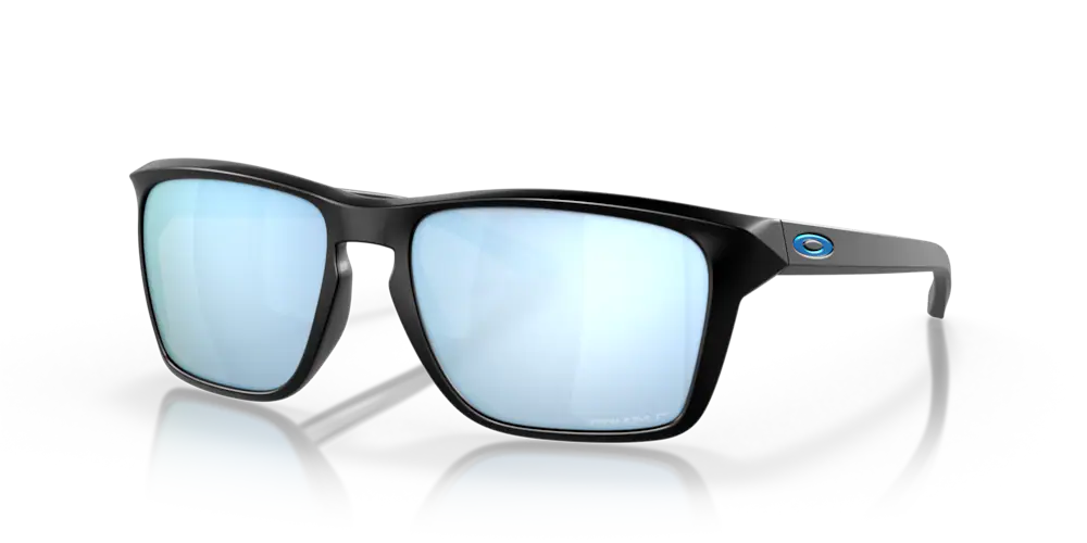 Oakley Sunglasses SYLAS Matte Black, Prizm Deep Water Polarized OO9448-27