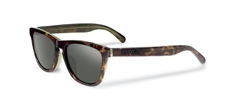 Oakley Sunglasses  Frogskins LX Tortoise Green/Dark Grey OO2043-07