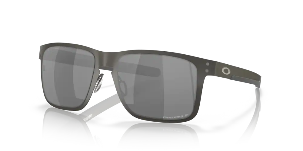Oakley Sunglasses HOLBROOK™ METAL Matte Gunmetal / Prizm Black Iridium Polarized OO4123-06