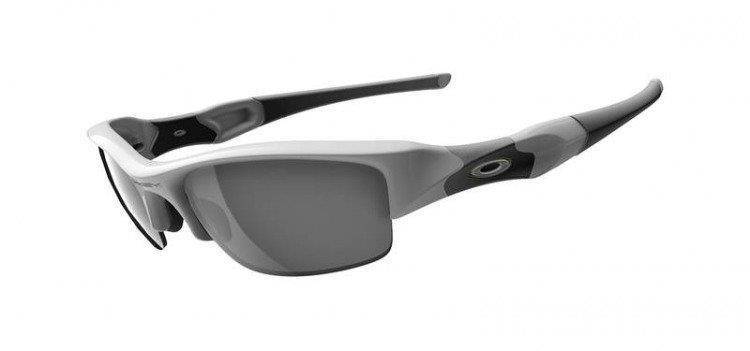 Oakley Sunglasses  FLAK JACKET Polished White/Black Iridium 03-882