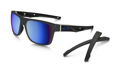 Oakley Sunglasses CROSSRANGE Matte Dark Gray / Prizm Deep Water Polarized OO9361-09