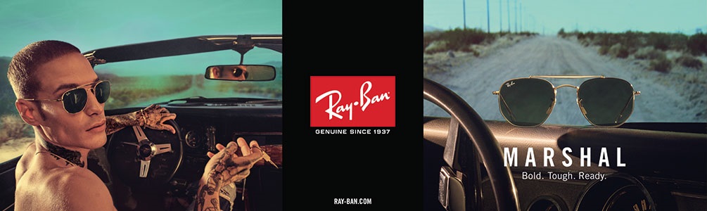 Ray-Ban MARSHAL- Podążaj własną drogą i wybierz swoją ikonę Ray-Ban