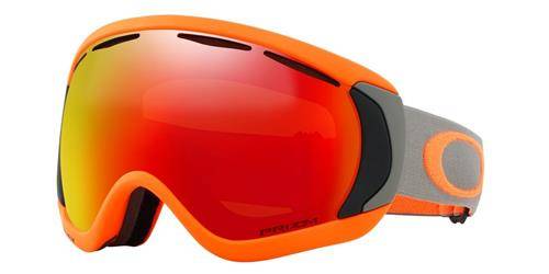 Oakley Goggles Canopy Orange Dark Brush / Prizm Snow Torch Iridium OO7047-85