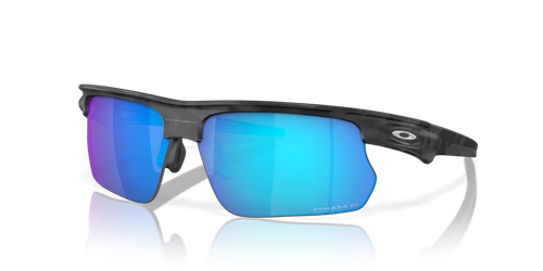 Oakley Sunglasses BISPHAERA Matte Grey Camo / Prizm Sapphire Polarized OO9400-05