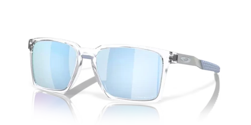 Oakley Sunglasses EXCHANGE SUN Polished Clear / Prizm sapphire polarized OO9483-03