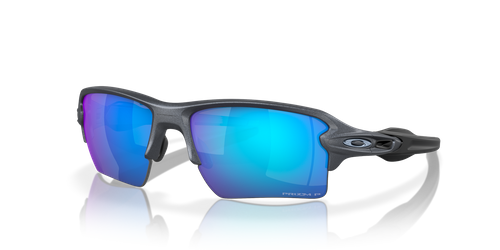 Oakley Sunglasses FLAK 2.0 XL Re-Discover Collection Blue Steel/Prizm Sapphire Polarized OO9188-J3