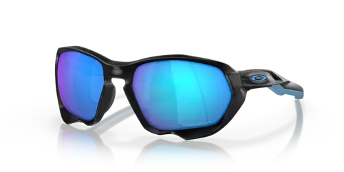 Oakley Sunglasses PLAZMA Matte Black/Prizm Sapphire Polarized OO9019-08