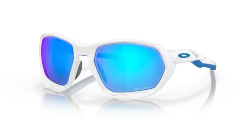 Oakley Sunglasses PLAZMA Matte White, Prizm Sapphire OO9019-10