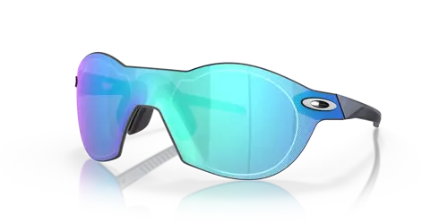 Oakley Sunglasses PLAZMA Sanctuary Collection Blue Ice, Prizm Deep Water Polarized OO9019-15
