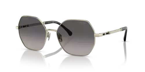Chanel Okulary przeciwsłoneczne z polaryzacją CH4281QH-C395M3