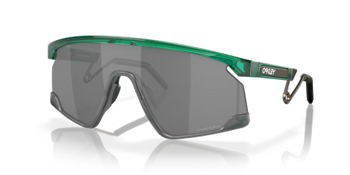 Oakley Okulary przeciwsłoneczne BXTR METAL Transparent Viridian / Prizm Black OO9237-05