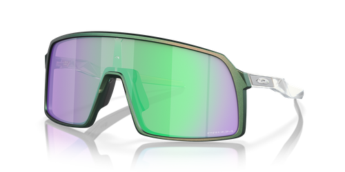 Oakley Okulary przeciwsłoneczne SUTRO Matte Silver Green/Prizm Road Jade OO9406-A2