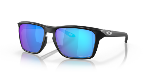 Oakley Okulary przeciwsłoneczne SYLAS Matte Black/Prizm Sapphire Polarized OO9448-34