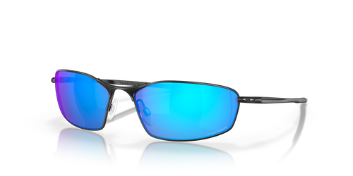 Oakley Okulary przeciwsłoneczne WHISKER Satin Black / Prizm Sapphire OO4141-14
